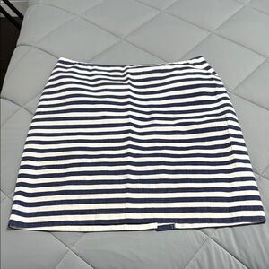 Talbots Black and White Pencil Mini Skirt